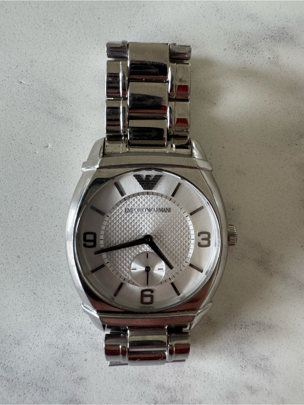 Emporio Armani Women's Two-Hand Stainless Steel Watch